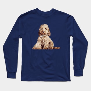 Cavoodle Labradoodle Cockapoo Mini Poodle x Cute Puppy Dog Long Sleeve T-Shirt